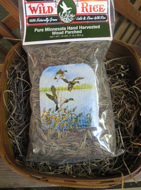 hand harvested wild rice has a lighter color & more mild flavor